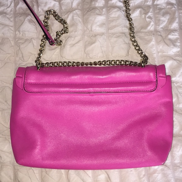 Kate Spade New York Pink Ruffle Crossbody Purse - Picture 4 of 6